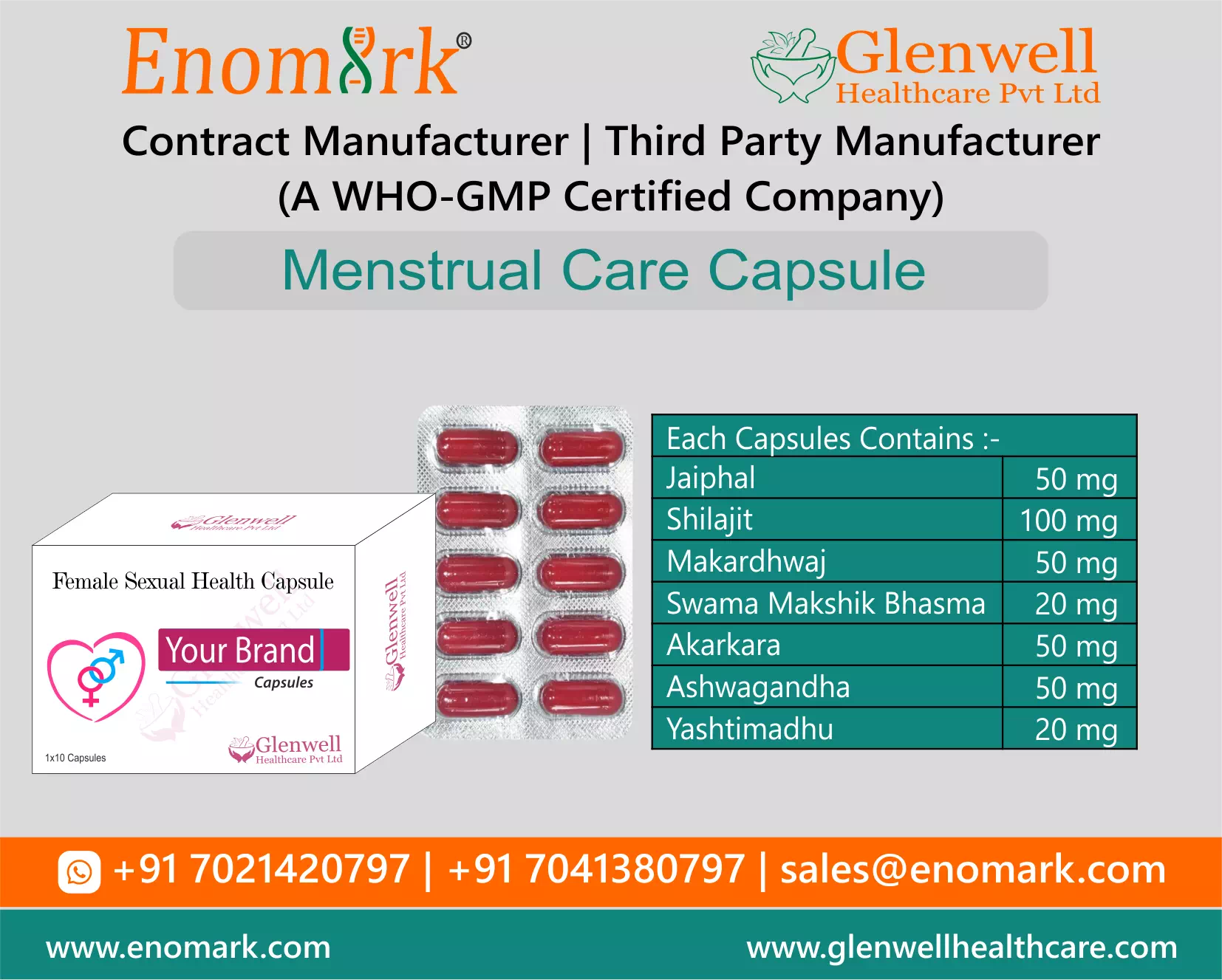 Female Sexual Health Capsule Contract Manufacturing